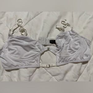 Urban Outfitters White Mesh Bra